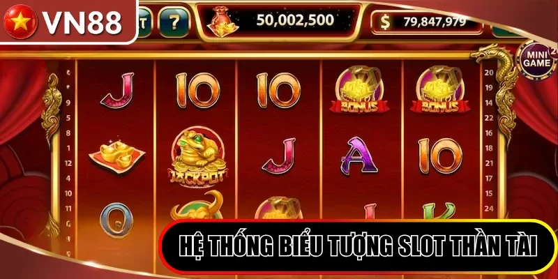Hệ thống biểu tượng slot Thần Tài