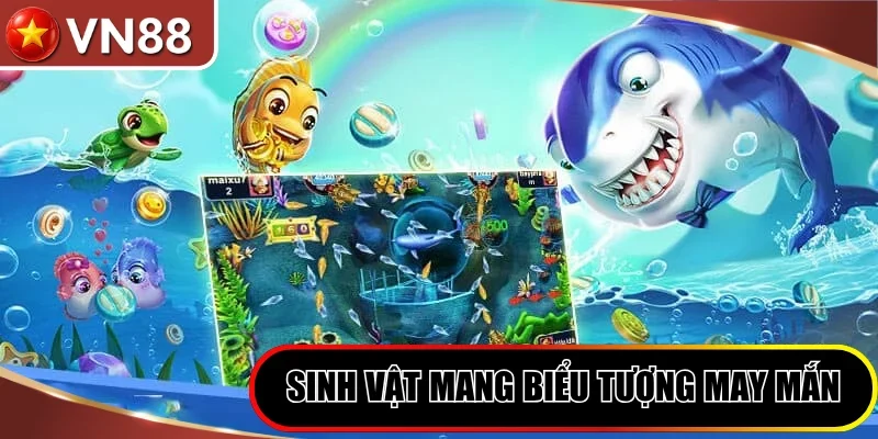 Mô hình siêu sinh vật mang biểu tượng may mắn trên VN88