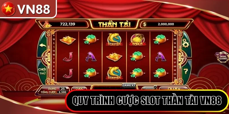 Quy trình cược slot Thần Tài VN88